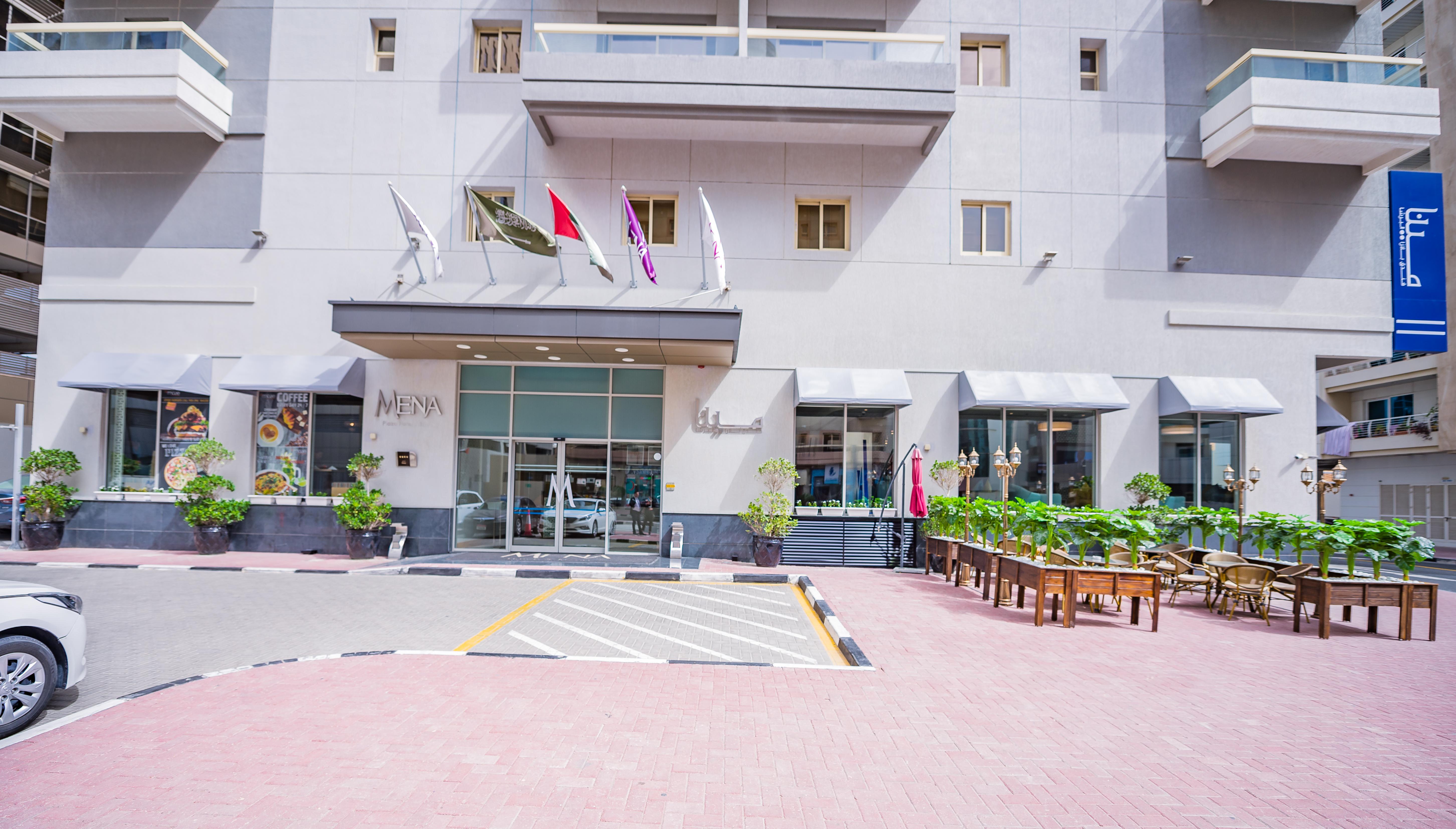 Mena Plaza Hotel Albarsha At The Mall Dubai Exterior foto